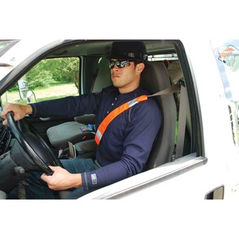 Ergodyne Glowear 8004 Cubierta del cinturón de seguridad 29041 - Poliéster - Naranja