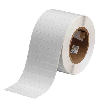 Brady UltraTemp THT-5-719-10 Rollo de etiquetas troqueladas para impresoras - 1 pulg. x 0.5 pulg. - Poliimida - Blanco - B-719