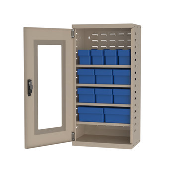 Imagen de Akro-mils ACQV4P Akrodrawers 350 lb Masilla Revestido en polvo, Con textura Acero 18 ga No apilable Minigabinete seguro (Imagen principal del producto)