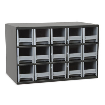 Imagen de Akro-mils 19715 19 Gris Revestido en polvo Acero 24 ga Apilable Gabinete versátil para trabajo pesado (Imagen principal del producto)