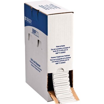 Imágen de Brady PermaSleeve Blanco Transferencia térmica BM-094-175-342-2 Etiquetas termorretráctiles para cables y alambres (Imagen principal del producto)