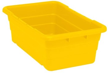 Imagen de Quantum Storage TUB2516-8YL 5.51 gal 100 lb Amarillo Polipropileno Cubeta apilable en cruz (Imagen principal del producto)