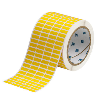 Imágen de Brady Amarillo Autoextinguible Poliimida Transferencia térmica THT-1-472-10-YL Rollo de etiquetas para impresora de transferencia térmica troquelado (Imagen principal del producto)
