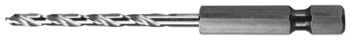 Cle-Line 1816 Heavy-Duty Taladro de Jobber - Corte de mano derecha - Punta Dividir 135° - Acabado Brillante - Longitud Total 3.1875 pulg. - Flauta Espiral - Acero de alta velocidad - C20909