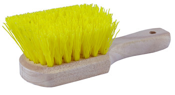 Weiler 440 Cepillo de fregado de servicio - Polipropileno - 8 pulg. - Amarillo - 44013