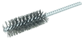 Weiler Acero Espiral doble Cepillo en tubo - 5.5 pulg. longitud - Diámetro 7/8 pulg. - Diámetro de la cerda 0.010 pulg. - 21113