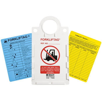 Imágen de Brady Forkliftag FLT-ETSH9A Kit de etiquetas para montacargas (Imagen principal del producto)