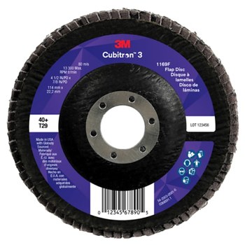 3M Cubitron 3 Tipo 29 - Grano Cerámico de Precisión - 4-1/2 pulg - 40+ - 11823