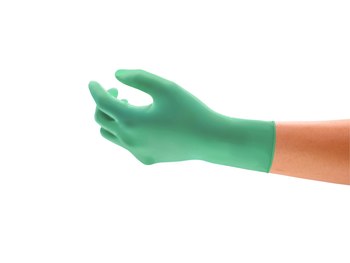 Ansell Microflex 93-360 Verde azulado Grande Neopreno Guantes desechables - acabado Con textura - 076490-44515