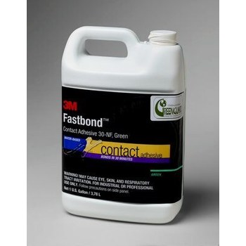 3M Fastbond 4224NF Adhesivo sensible a la presión Transparente Líquido 5 gal Cubeta - 85780