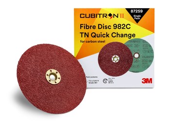 Imágen de 3M Cubitron II Disco de fibra 87259 (Imagen principal del producto)