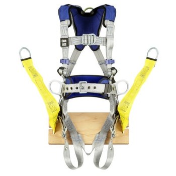 DBI-SALA ExoFit X100 Escalada, Construction, Posicionamiento Arnés para el cuerpo 70804547837 - tamaño Grande - Gris - 19607