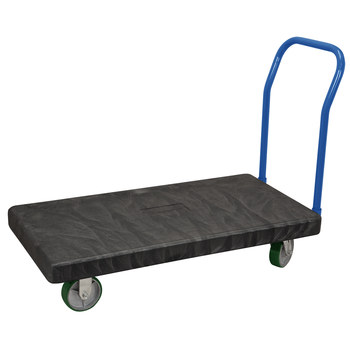 Imagen de Akro-mils U90163A1411 Ultra/Deck 3000 lb Revestido en polvo Espuma estructural HDPE Carretilla de plataforma (Imagen principal del producto)