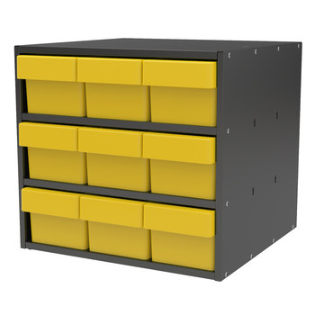 Imagen de Akro-mils AD1817C68 Akrodrawers 60 lb Carbón gris Revestido en polvo, Con textura Apilable Gabinete supermodular (Imagen principal del producto)