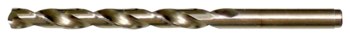 Cle-Line 1802 Heavy-Duty Taladro de Jobber - Corte de mano derecha - Punta Dividir 135° - Acabado Sorbete - Longitud Total 3.625 pulg. - Flauta Espiral - Acero De Alta Velocidad M42-Cobalto Del 8% - Vástago Recto - C23425