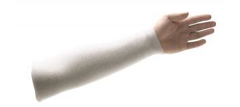 Imágen de Sperian Comfortrel CTSS-2 Blanco Fibra de vidrio/HPPE/Poliéster Manga de brazo resistente a cortes (Imagen principal del producto)