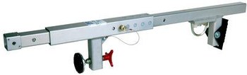DBI-SALA Anclaje para puerta 2100080 - Aluminio - 7 pulg. x 56 pulg. - Plateado - 00301