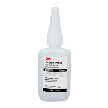 3M Scotch-Weld PR600 Adhesivo de cianoacrilato Transparente Líquido 2 fl oz Botella - 25241