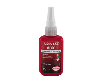 Loctite 609 Compuesto de retención Verde Líquido 50 ml Botella - 60931