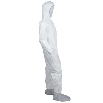 Ansell Kleenguard Overoles desechables para trabajo y uso general A30 48969 - tamaño 6XL - Blanco