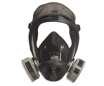 Imágen de Sperian Survivair Opti-Fit S-Series Negro Pequeño Silicón Máscara completa (Imagen principal del producto)