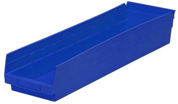 Imagen de Akro-mils 321 cu in Azul Polímero de grado industrial Estante Contenedor de almacenamiento (Imagen principal del producto)