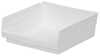 Imagen de Akro-mils 197 cu in Blanco Polímero de grado industrial Estante Contenedor de almacenamiento (Imagen principal del producto)