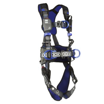 DBI-SALA ExoFit X300 Escalada, Posicionamiento, Energía eólica Arnés para el cuerpo 70007420584 - tamaño Grande - Gris - 03469
