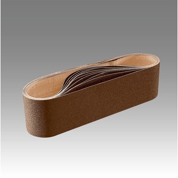 3M Scotch-Brite Banda de lija 18089 - 3 1/2 pulg. x 15 1/2 pulg. - Óxido de aluminio - Grueso