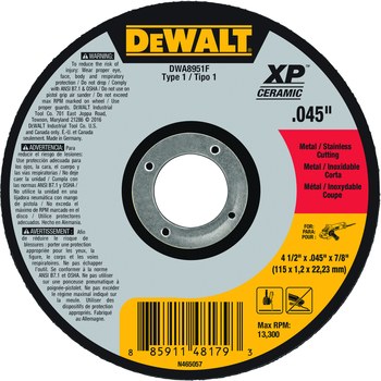 Imágen de DEWALT XP Rueda de corte 48179 (Imagen principal del producto)