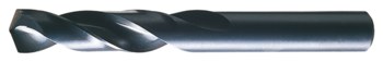 Cle-Force 1621 Heavy-Duty Taladro de máquina de tornillo - Punta Dividir 135° - Acabado Óxido de vapor - Longitud Total 2.5 pulg. - Flauta Espiral - Acero de alta velocidad - Vástago Recto - C68503