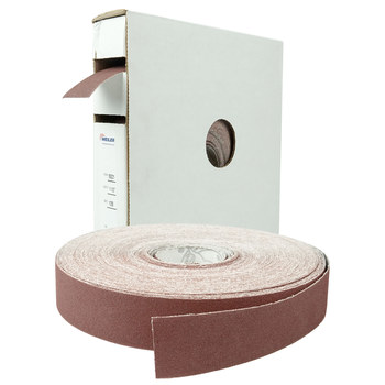 Weiler Rollo 65221 - 1 1/2 pulg. x 8.7 pulg. - Óxido de aluminio - 120 - Fina