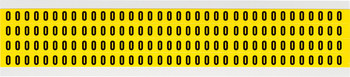 Imágen de Brady Serie 34 Negro sobre amarillo Interior Paño de vinilo Serie 34 Número 3400-0 Etiqueta de número (Imagen principal del producto)