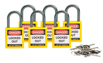 Imágen de Brady - 118930 Candado de seguridad con llave (Imagen principal del producto)