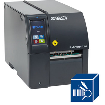 Imágen de Brady Capacidad de código de barras i7100 Transferencia térmica 62990 Impresora de escritorio (Imagen principal del producto)