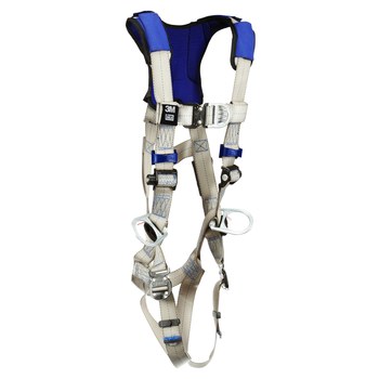 DBI-SALA ExoFit X100 Escalada, Posicionamiento Arnés para el cuerpo 70804532532 - tamaño Grande - Gris - 18279
