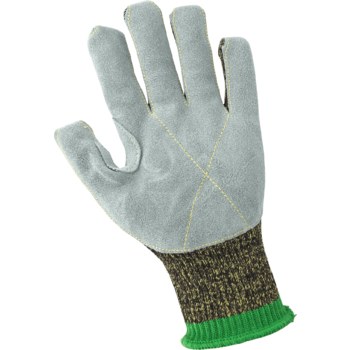 Global Glove Aralene KS300LF Negro/Gris Grande Aralene/cuero Guantes resistentes a cortes - ks300lf lg