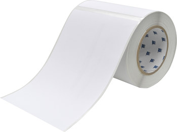 Imágen de Brady Blanco Poliéster Inyección de tinta J50-267-2569 Rollo de etiquetas imprimibles de inyección de tinta (Imagen principal del producto)
