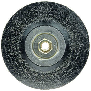Weiler Polyflex 35216 Cepillo de rueda - Anudado encapsulado Acero cerda