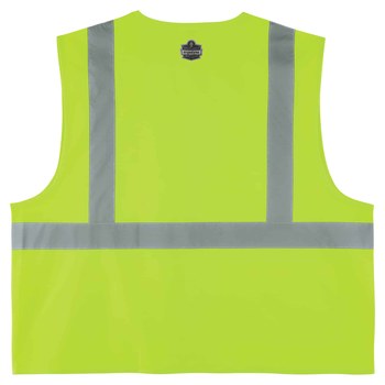 Ergodyne Glowear 8225Z Chaleco de alta visibilidad 21169 - tamaño 4EG/5EG - Poliéster - Lima de alta visibilidad - ANSI clase 2