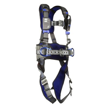 DBI-SALA ExoFit X300 Construction, Posicionamiento Arnés para el cuerpo 70007420394 - tamaño 2XG - Gris - 16491