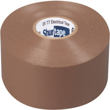 Shurtape Marrón Cinta eléctrica - 3/4 pulg. Anchura x 66 pies Longitud - 7.0 mil Espesor - shurtape 104705