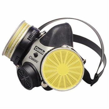Imágen de MSA Negro Grande SoftFeel Hycar Mascarilla completa (Imagen principal del producto)
