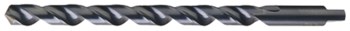 Cleveland 2540 Heavy-Duty Taladro de longitud cónica - Corte de mano derecha - Punta Con Muescas 118° - Acabado Óxido de vapor - Longitud Total 6.375 pulg. - Flauta Espiral - Acero de alta velocidad - Vástago Entrecortado - C09513