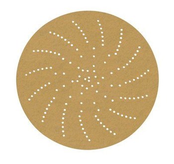 3M Hookit Recubierto Óxido de aluminio Amarillo Disco de velcro - Óxido de aluminio - 5 pulg. - P500 - 55505