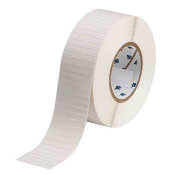 Brady UltraTemp THT-48-719-10 Rollo de etiquetas troqueladas para impresoras - 2 pulg. x 0.25 pulg. - Poliimida - Blanco - B-719