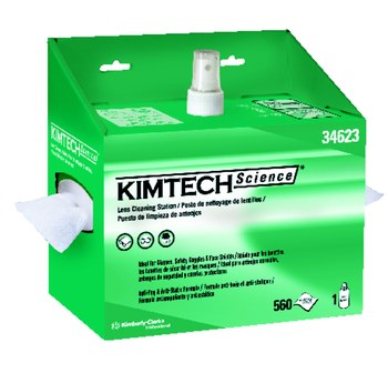 Imágen de Kimberly-Clark Kimtech Kimwipes Blanco Estación de limpieza de lentes (Imagen principal del producto)