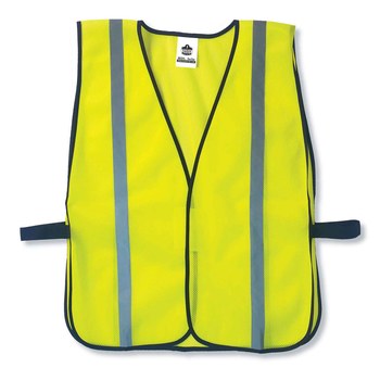 Imágen de Ergodyne Glowear 8020HL Lima de alta visibilidad Poliéster Malla Chaleco de alta visibilidad (Imagen principal del producto)