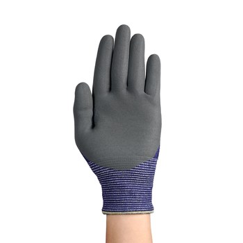 Ansell HyFlex FORTIX® 11-561 Gris/Azul oscuro 12 Nailon, HPPE, Basalto, Spandex, Poliéster Guantes resistentes a cortes - Longitud 210-285 mm - ANSELL 11-561 SZ 12