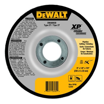 Imágen de DEWALT XP Disco esmerilador 26582 (Imagen principal del producto)